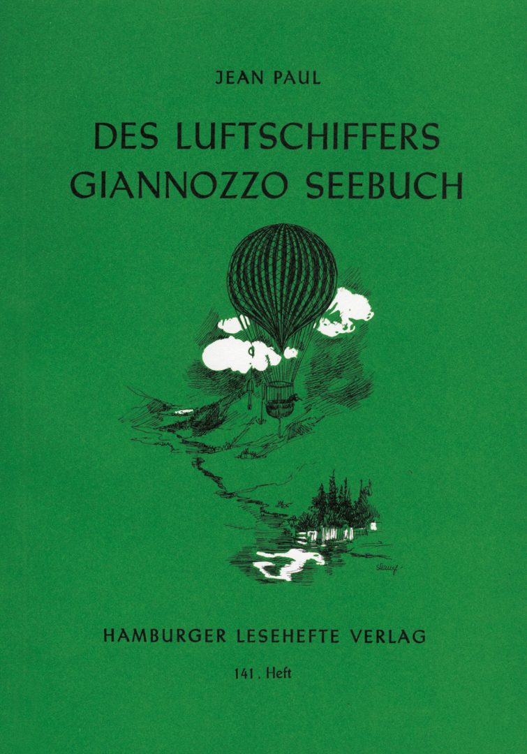 Jean Paul: Des Luftschiffers Giannozzo Seebuch - Hamburger Lesehefte Verlag